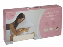 Contour Memory Foam Pillow by Fine Bedding Company