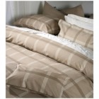 Check Duvet Cover set by Belledorm