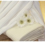 Cotton Waffle Blanket by Hainsworth/John Atkinson