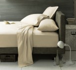 Sheridan 300 Thread Count Egyptian Cotton Percale Duvet Cover Vanilla
