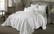 Westcott Snow Throw by Sheridan