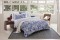 Saskia French Blue Duvet Cover and Pillowcases by Sheridan