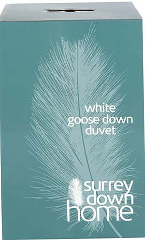 surrey down goose feather and down duvet