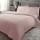 Teddy Duvet Cover Set by Rapport Blush Pink