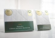 Cotton/Anti-Bacterial filling Mattress Protector By Slumberfleece