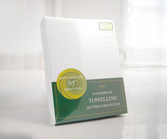 terry towelling mattress protector b&m