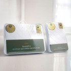 Pure Cotton Fitted Mattress Protecter By Slumberfleece