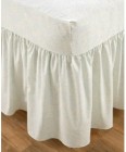 Percale Fitted Valance Sheet